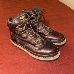 Georgia Giant Women’s Size 8 Steel Toe Work Boots